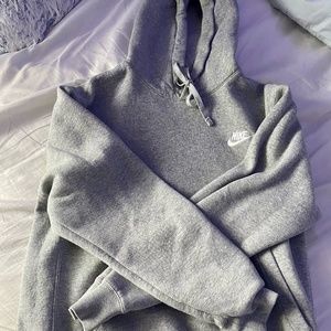 Grey Nike Hoodie Size Small